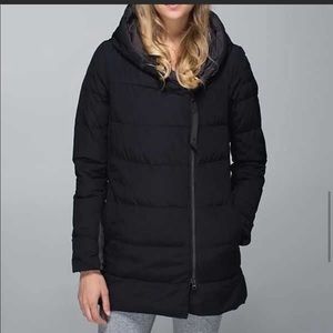 Lululemon Puffy Blanket Parka Black - Size 4